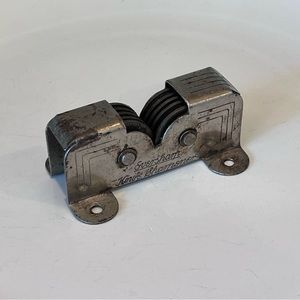 Vintage EVERSHARP Pull Through Knife Sharpener- Steel With Holes For Mounting